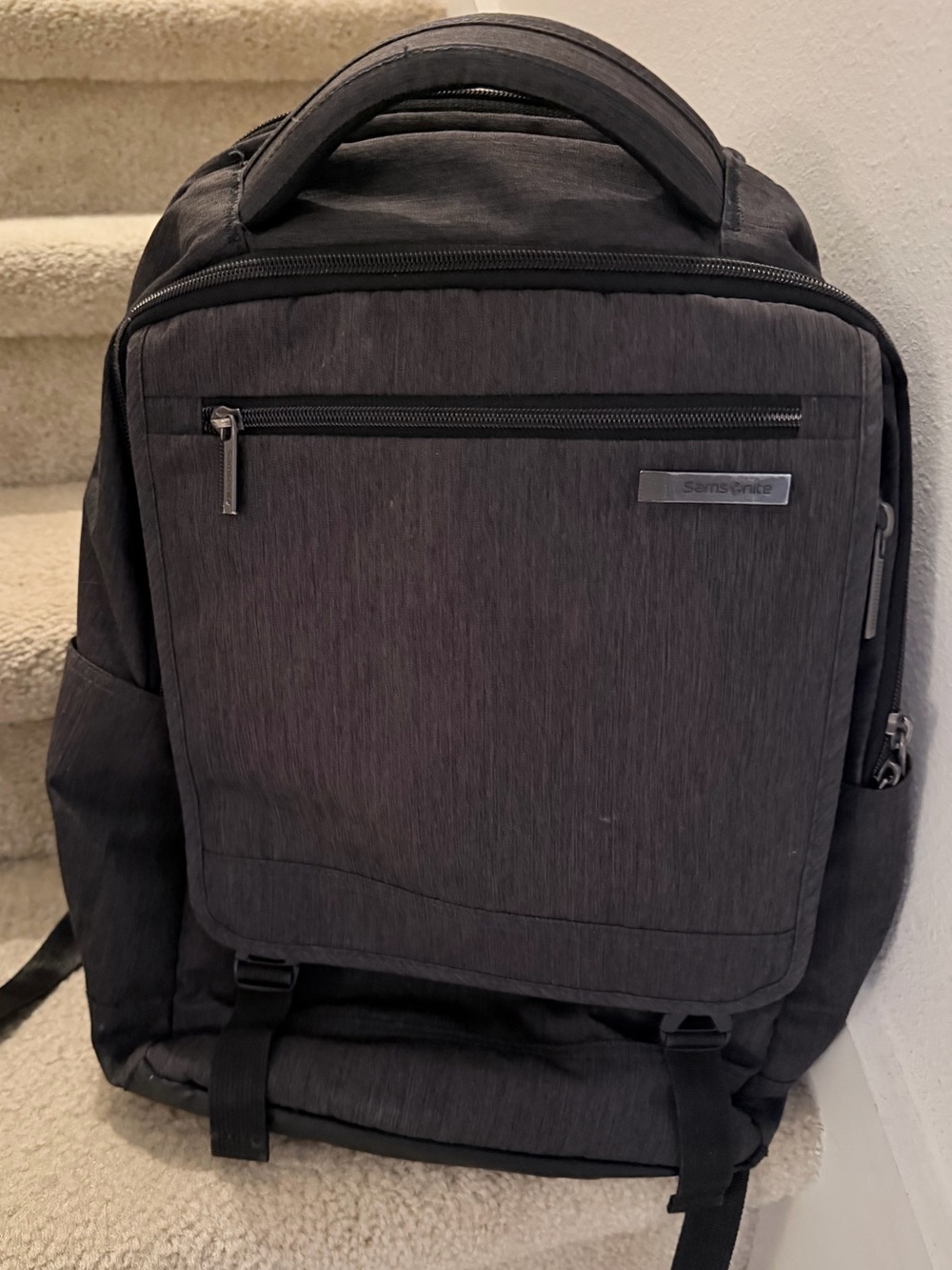 Samsonite Unisex Charcoal Gray Daily Backpack 19” Travel